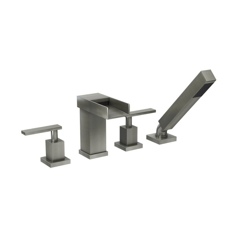 Rubi Kali Four-piece Bathtub Faucet- Nickel