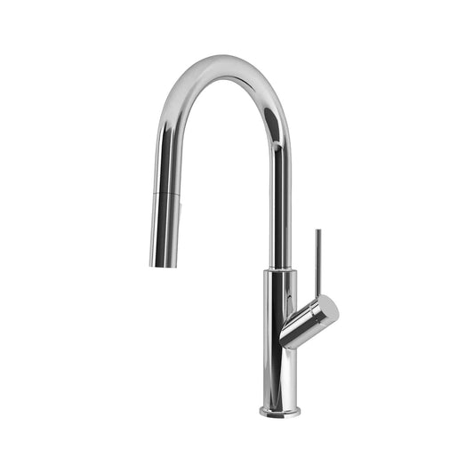 Kalia KARISMATIK 17" Single Handle Kitchen Faucet Pull-Down Dual Spray -Chrome