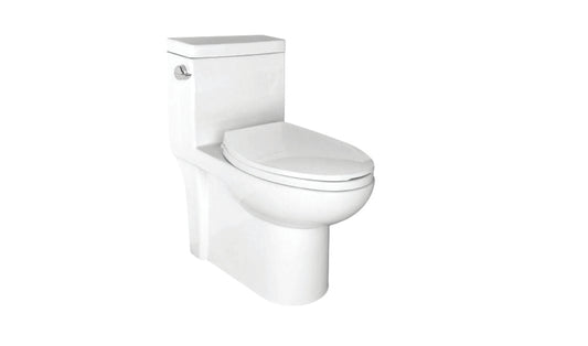 Streamline Cavalli Siphonic One-Piece High-Efficiency Elongated Toilet 29" Height and 16.5" Seat Height