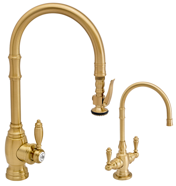 Waterstone Pembroke Bar Faucet – Lever Handles 1502