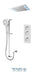 Tenzo - Quantum Extenza Chrome Shower Kit With 2 Functions (Thermostatic)