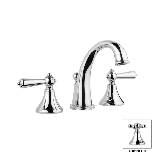 Aquadesign Products Widespread Lav – Drain Included (London R1019L) - Chrome
