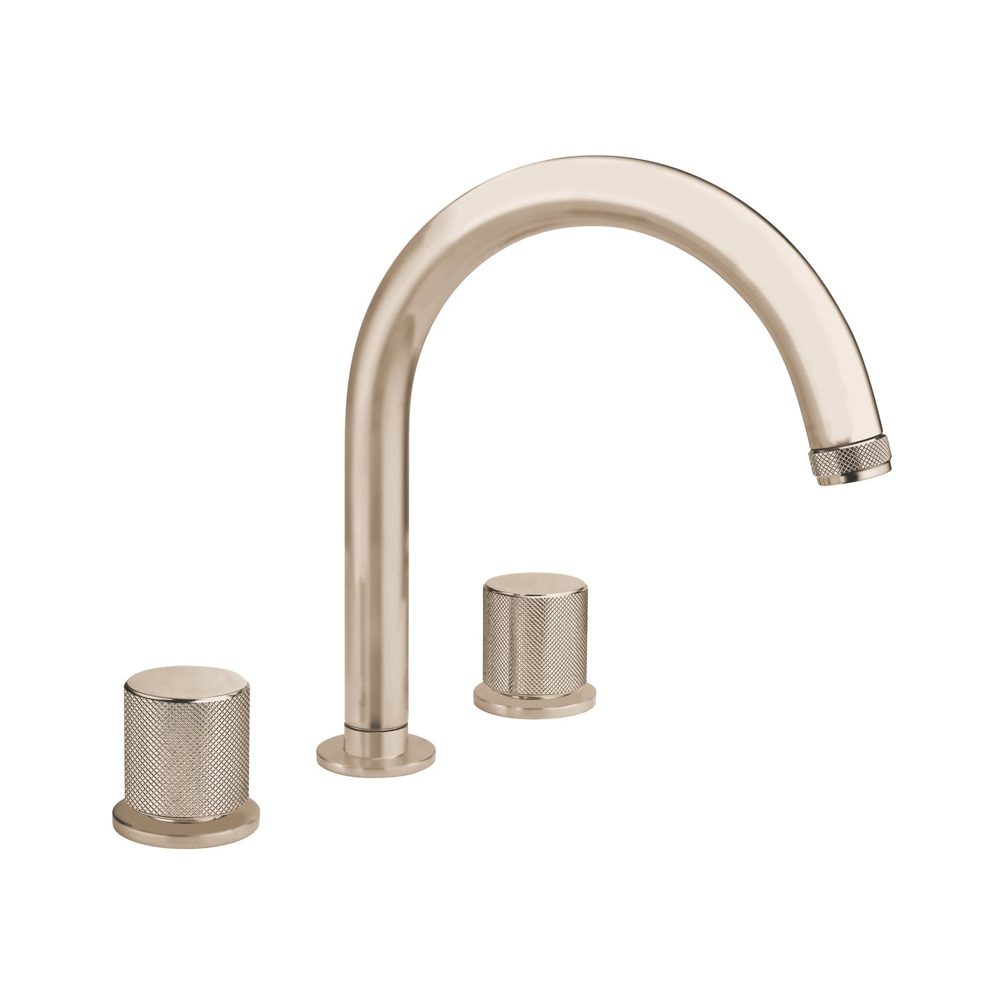 Aquadesign Products Widespread Lav – Drain Included (Contempo R1086) - Brushed Nickel