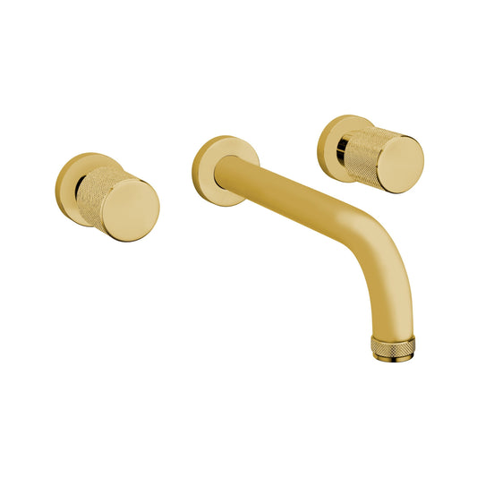 Aquadesign Products Wall Mount Lav – Drain Not Included (Contempo R1686) - Brushed Gold