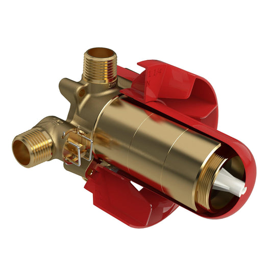 Riobel 1/2 Inch Thermostatic And Pressure Balance Rough-In Valve With Up To 3 Functions R23 - Unfinished