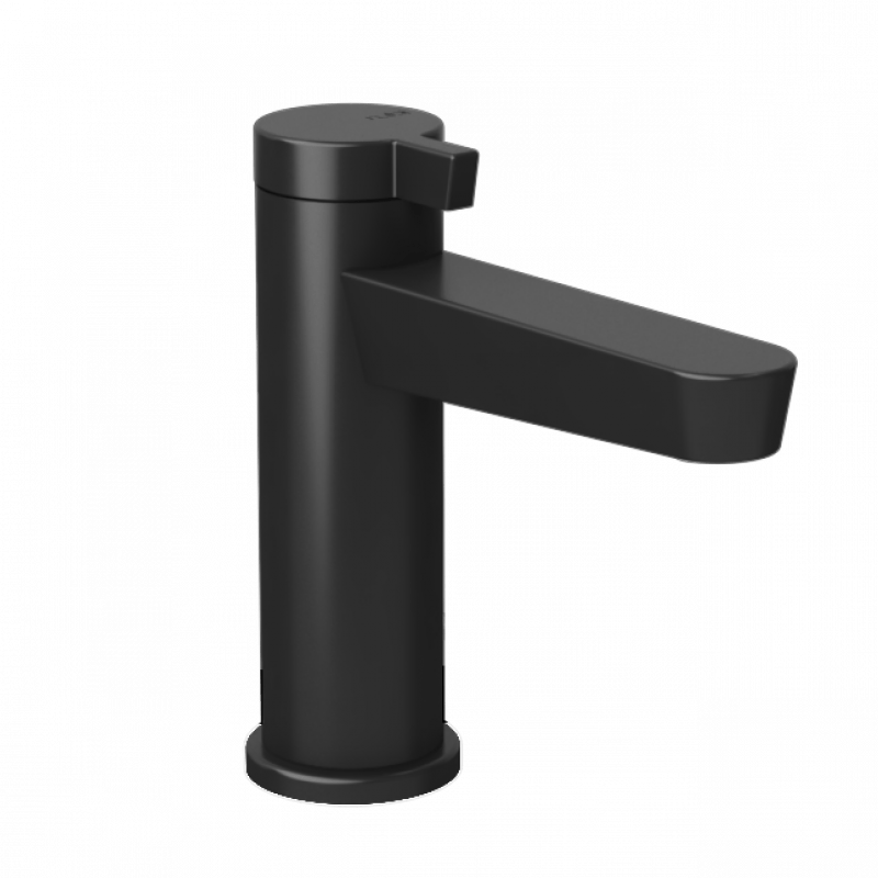 Rubi Abyss Single-lever Bassin Faucet With Drain- Black - Renoz