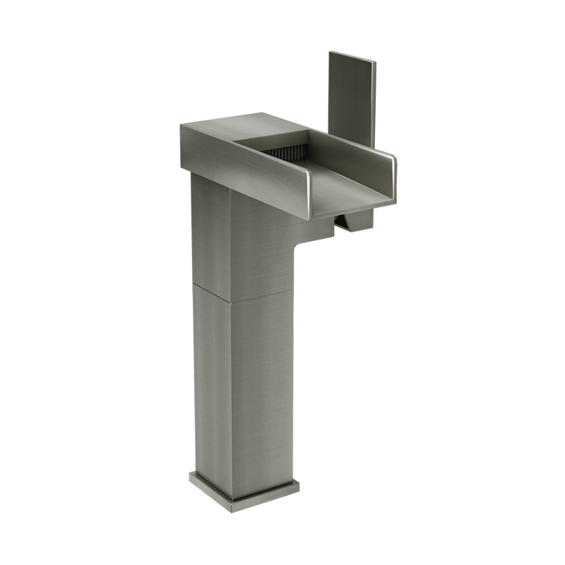 Rubi Kali Raised Single Lever Washbasin Faucet Without Drain- Nickel
