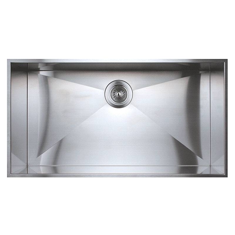 Rubi Cabernet 31.5" Single Bowl Kitchen Sink With Square Corners - Renoz
