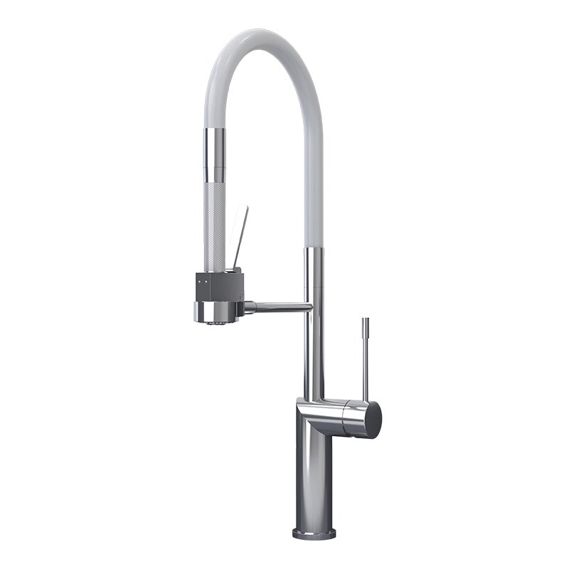 Rubi Sakai Single-lever Professional Style Kitchen Faucet - Chrome - Renoz
