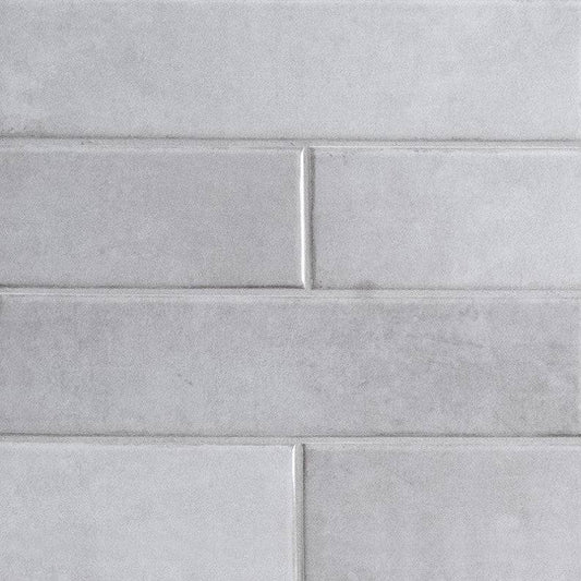 MSI Renzo Sterling Glossy Ceramic Wall Tile 3" x 12"