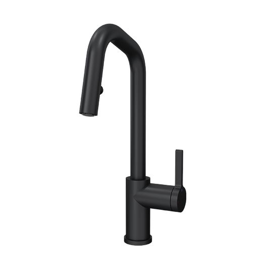 Rubi Endricks R - Single Lever Kitchen Faucet-Black - Renoz