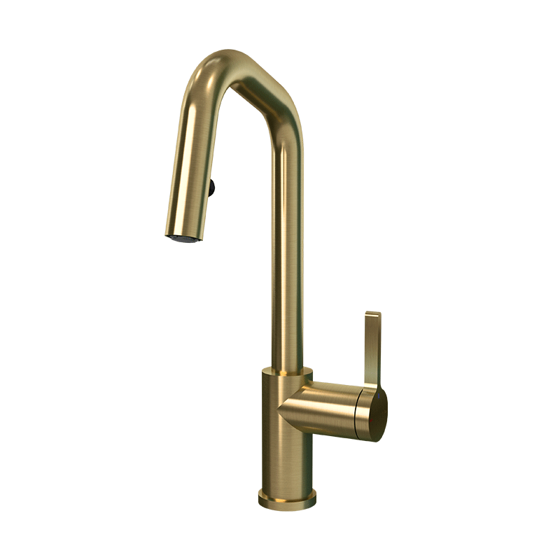 Rubi Endricks R - Single Lever Kitchen Faucet-Gold - Renoz