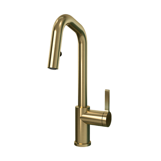 Rubi Endricks R - Single Lever Kitchen Faucet-Gold - Renoz