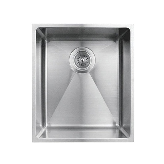 Rubi Merlot 14.5" Single Bowl Kitchen Sink With Rounded Corners - Renoz