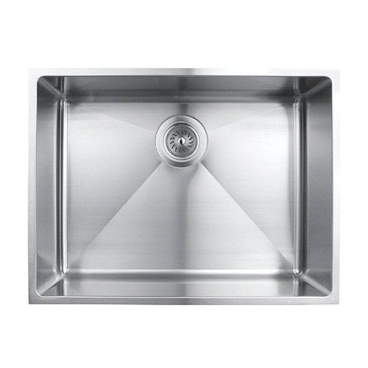 Rubi Merlot 22.5" Single Bowl Kitchen Sink With Rounded Corners - Renoz