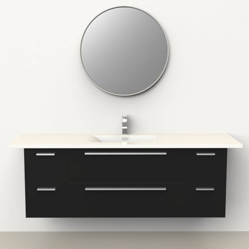 Rubi Make-Up Gloss Washbasin cabinet - RMK8207XX - Renoz