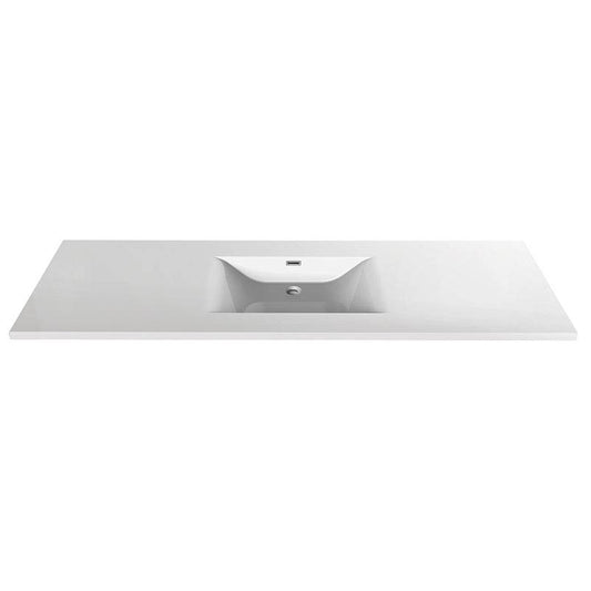 Rubi MP1600C Drop-in Wash Basin With Chrome Overflow - Renoz