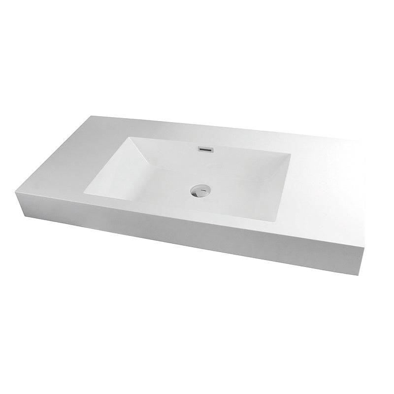 Rubi Arto TO100 Countertop Basin With Overflow - Renoz