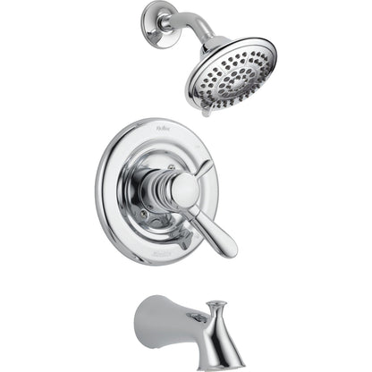 Delta LAHARA Monitor 17 Series Tub & Shower Trim -Chrome (Valves Not Included)