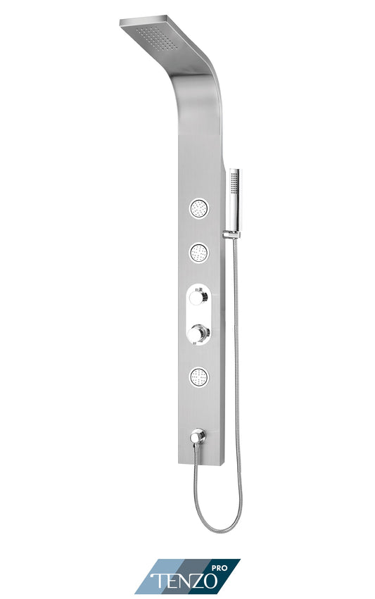 Tenzo Evolo Pressure Balanced 3 Function Shower Column with Diverter Spout