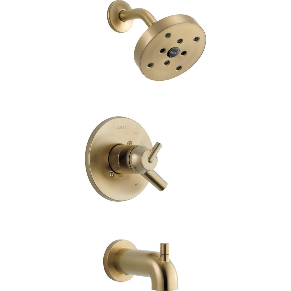 Delta TRINSIC Monitor 17 Series H2Okinetic Tub & Shower Trim -Champagne Bronze (Valve Sold Separately)